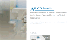 Desktop Screenshot of abcodiagnostici.it